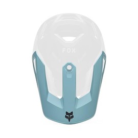 Fox Racing Proframe Visor-Rizer Visor, Light Blue Riser, S