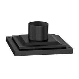Troy Lighting PMB4941-TBK Accessory - Square Pier Mount-4 Inches Tall and 8.5 Inches Wide, Accessory - Square Pier Mount-4 Inches Tall and 8.5 Inches Wide