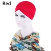 AWAYTR Turban Elastic Chemo Hat Women Strench Pleated Beanie Hat