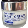 Trader Joe’s Night Cream Irish Sea Moss Extract Fermented Mushroom