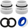Hose Conversion Adapters Kit Compatible with Intex Coleman 4560 40mm