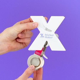 Xyron Acid-Free Permanent Adhesive Refill Cartridge for The XRN150 1.5-inch X Sticker Maker, 20-feet Each, 5 Pack (100-feet Total) Sticker Maker Machine XRN150 X 1.5 inch