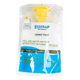Ecotrap Mata Moscas Trampa Para Moscas Cebo Atrayente Jumbo Exterior