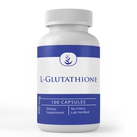 PURE ORIGINAL INGREDIENTS L-Glutathione, (100 Capsules) Reduced, Always Pure, No Additives Or Fillers, Lab Verified