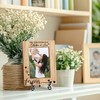 Yuansail Mom & Son Picture Frame - 4x6 Wooden Frame,