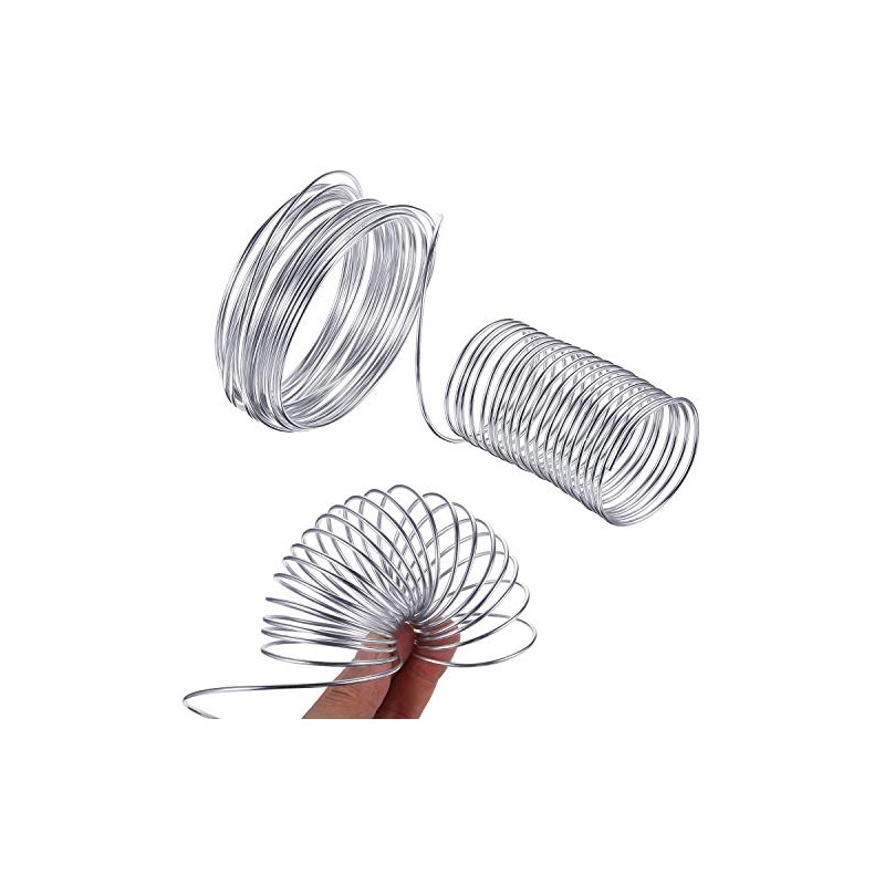 TecUnite Aluminum Craft Wire for Sculpting Bendable Metal Beading Wire