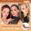 JIMIRE Brown Cluster Lashes Wispy Individual Eyelashes Natural Dark Brown