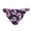 Womens Swim Macaw Palm Nazare Full-Coverage Bikini Bottom, Slate, Xs