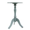Decor Therapy Simplify Pedestal Accent Table, Antique Arctic Blue