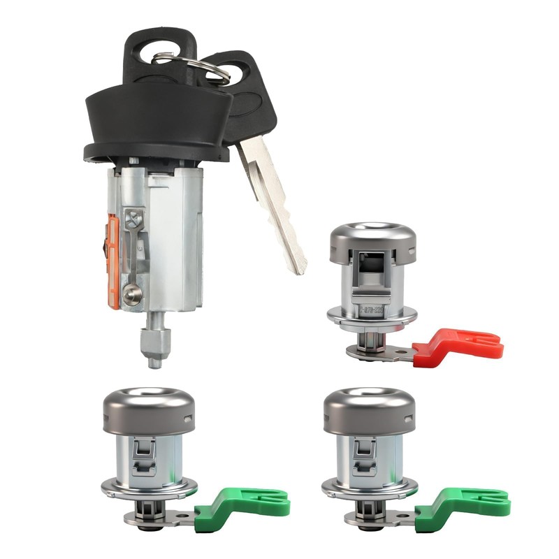 KPALAG Door Lock Cylinders & Ignition Switch with Keys Compatible