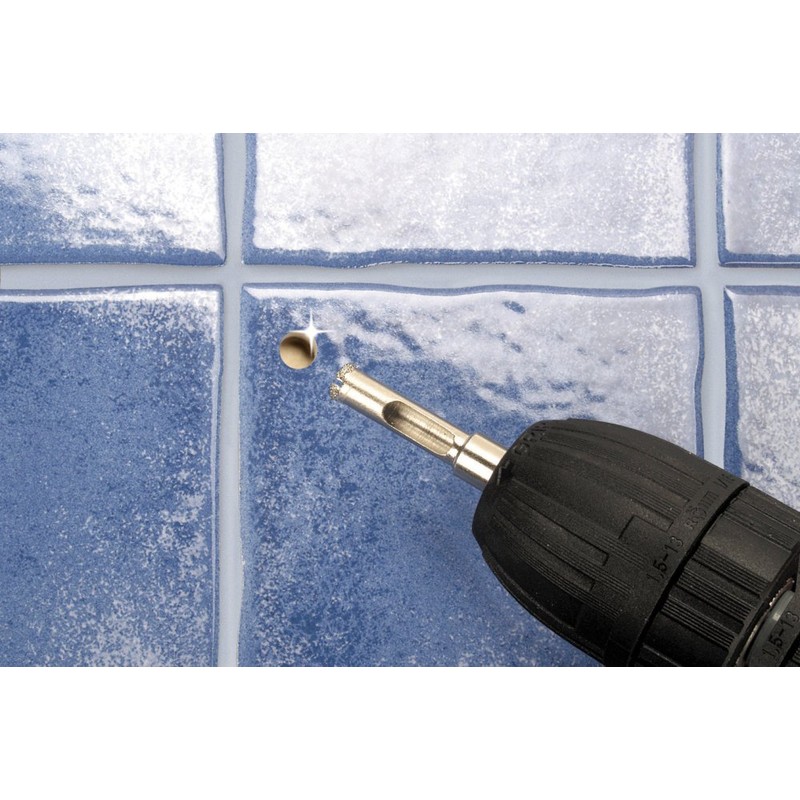 Wolfcraft 5918000 Diamond Ceramic Hole Saw with 10 mm Shank