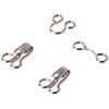 Dritz 90-1-65 Hook & Eye Closures, Nickel, Size 1 14-Count
