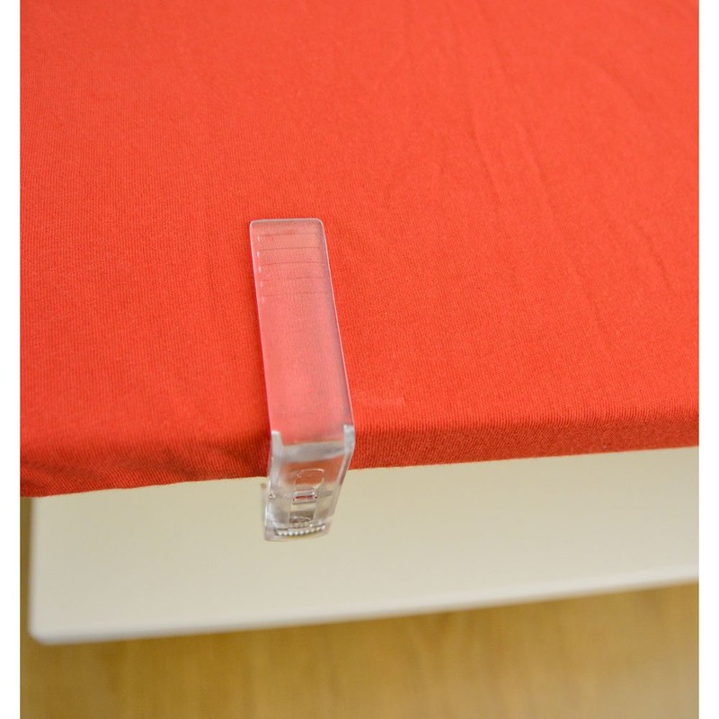 all-around24 Pack of 8 transparent tablecloth clips, table cloth holders
