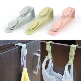 JQ 1P Pastel 2-Tier Hanging Hook / 1P 파스텔 2단 걸이형 후크