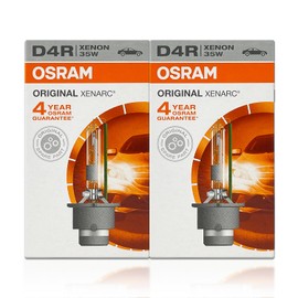 DAMA Automotive Lighting Genuine Factory D4R OEM Original Standard HID Xenon Headlight Bulbs 66450 P32d-6 42V 35W | Pack of 2