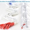letsFix Greenhouse Spring Wire & Lock Channel 6.6 ft -