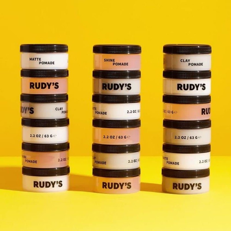 RUDY's Soft Clay Pomade - Lightweight and Pliable All Day