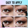 KIMUSE 2PCS Eyeliner Stamp, Wing Cat Eye Stamp, Waterproof Smudge