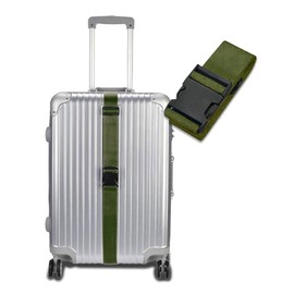 Tie Down Strap, Adjustable Nylon Strap, Car Luggage Straps, Heavy Duty Lashing Strap, Durable Top Tie Down Strap for Motorcycle Cargo Trucks Trailer Luggage (Army green)