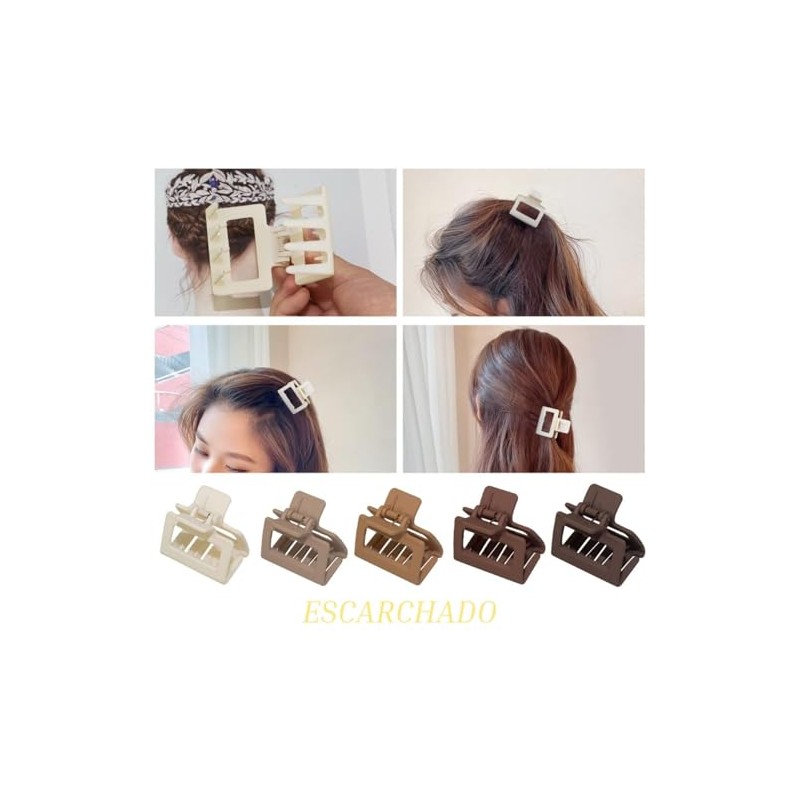 Triko Set de 6 Pinzas para el Cabello para Mujer,