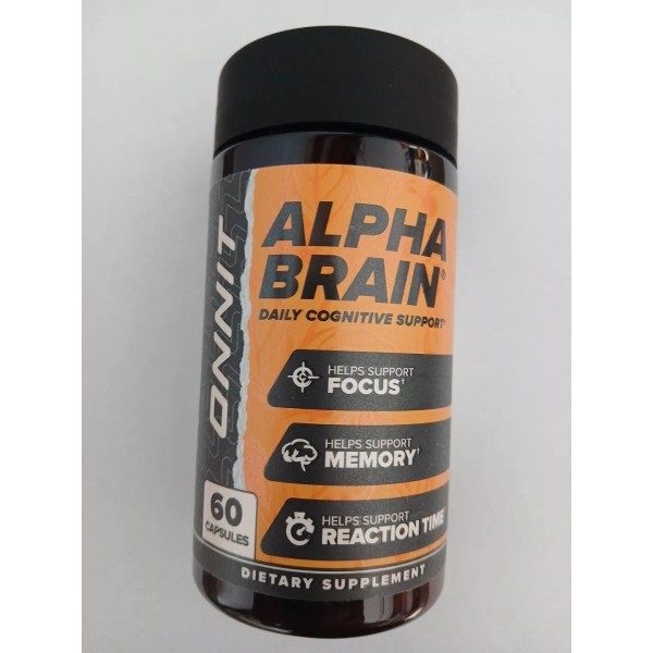 Onnit Alpha Brain – Premium Daily Cognitive Support Supplement for