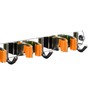 Punch Free Wall Mount Mop Broom Holder 4 Clips 5