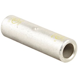 Morris Products 93220 Long Barrel Compression Splice, Aluminum, Olive Color Code, 2/0 Str. Wire Range