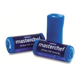 MasterChef Blue HSE Dressing Medium, Sterile 12cm x 12cm(Pack 3) (RL942)