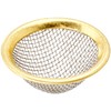 Tsuge Pipe Cone Pipe, gold, Pipe Screen Cones 0.7 inch