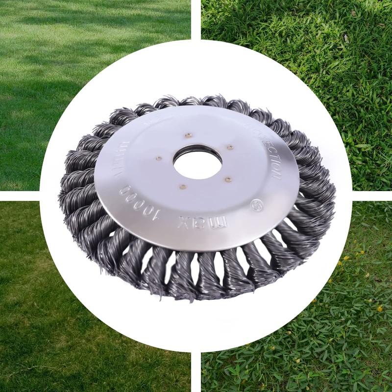 6 Inch Rotary Weed Brush, Grass trimmers Strimmer Head,Weed Eater