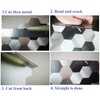 Decopus Metal Tile Backsplash with Retro Look - (Hexagon Copper