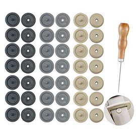 21 Sets Seat Belt Stopper Kit with Wooden Handle Awl Prevents Buckle from Sliding Down Removable Universal Fit Black Beige Grey