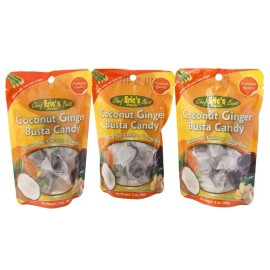 Chef Eric Coconut ginger busta candy 12 Dozen Bag