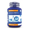 Selenium 200mcg with Vitamins A-C-E. 180 Vegan Tablets for Thyroid