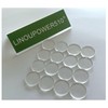 30Counts,Extremely Soft Thin Clear Glass Table Top Bumpers Non-Adhesive,Glass Table
