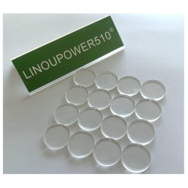 30Counts,Extremely Soft Thin Clear Glass Table Top Bumpers Non-Adhesive,Glass Table Top Anti Slip Pads Spacer,2mm Thickness.