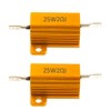 Mdurian 2 x 25 W 2 Ohm 5% Aluminium Casing