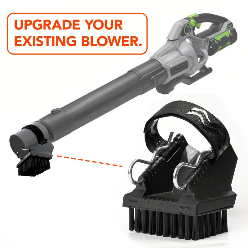 Blower Brush Universal Leaf Blower Attachment – Effortlessly Clear Debris