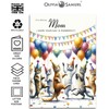 Mom Birthday Card - Dancing Cats Design - Happy Birthday