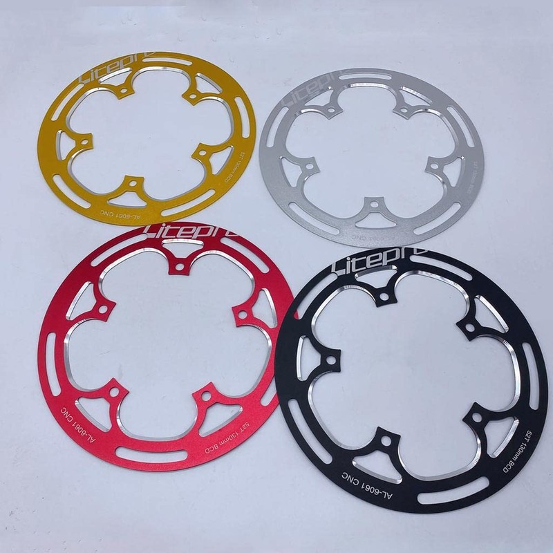 Harilla Chainring Guard BCD130 52T Chain Guard, Silver