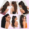 Samtress Ponytail Extension 24 Inch Drawstring Ponytail Extension for Women