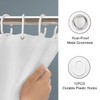 ZXMBF Nature Shower Curtain Flowing Stream Forest Waterfall Natural Landscape