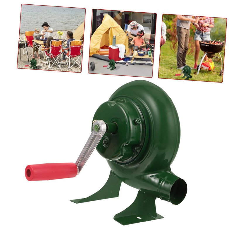 Levemolo Manual Blower for Grill Camping Barbecue Fan Handheld Fire