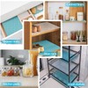 Bloss Refrigerator Liners for Shelves/Refrigerator Shelf Liners/Washable Fridge Liners/Roll Pack