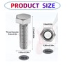 Auger Shear Pins Bolts and Nuts Steel Metal Bolts Nuts