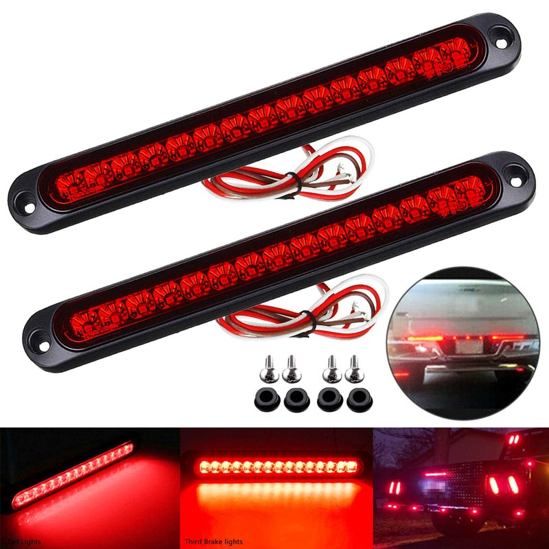 2 Pack 10" 15 LED Trailer Identification Light 9 to