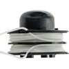 SPARES2GO Dual Feed Trimmer Line & Spool Head for B&Q