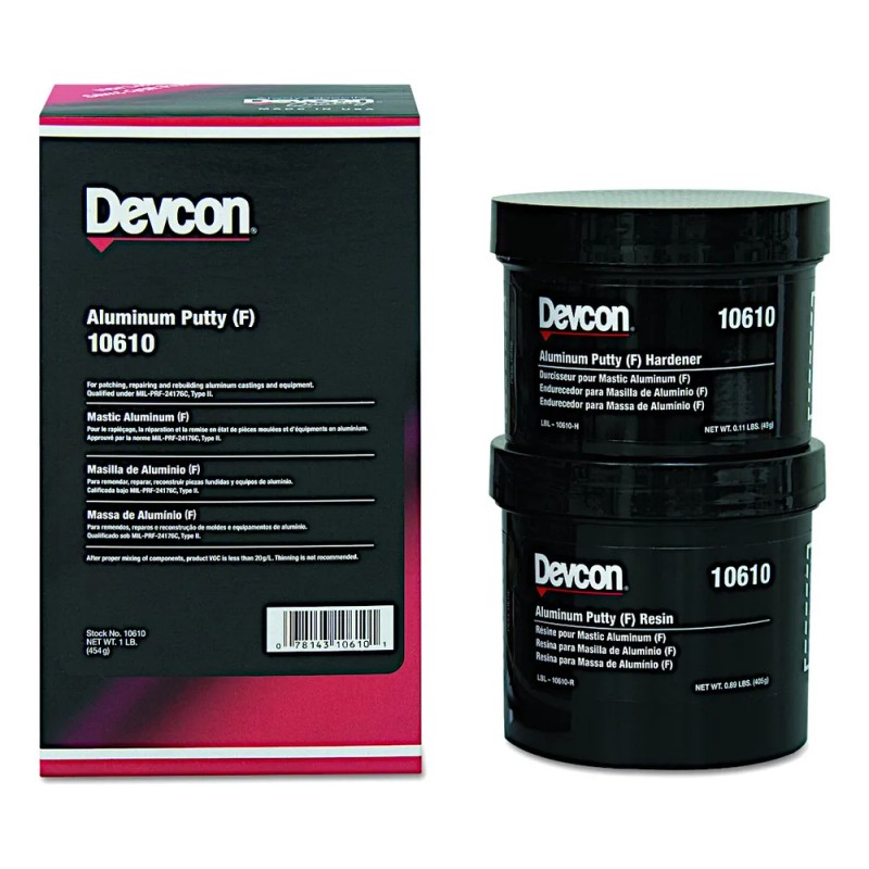 Reparador Para Metal Con carga Para Aluminio Devcon 10610 Color var