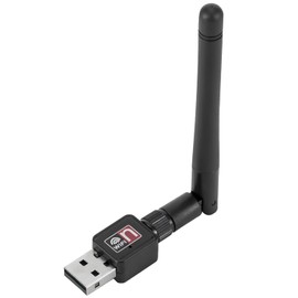 GOMITA Adaptador WiFi Inalámbrico USB, Tarjeta de Red Inalámbrica, Receptor WiFi, 150M Nic para PC/All-in-One PC/Laptop/Tablet, Compatible con Windows/Linux/Mac OS