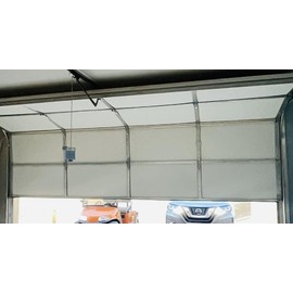 Reflective Foam Garage Door Insulation Kit (4 Panel) White 18' x 8'